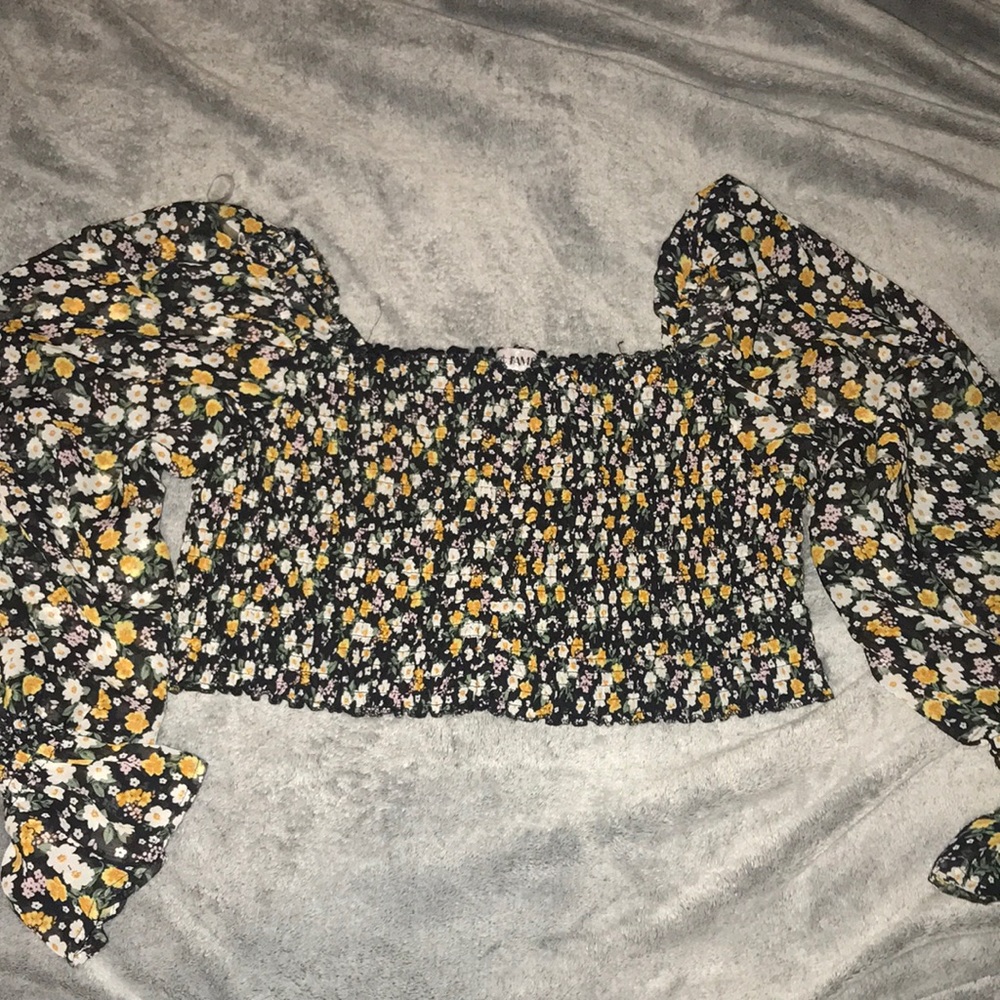 Almost Famous Floral Skirt Set